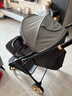 凱利童車(chē)kinlee凱利PS102pro新生兒推車(chē)可坐可躺一秒折疊雙向出行嬰兒推車(chē) pro熔巖灰+【護脊墊】+全包蚊帳+冰絲涼席 曬單實(shí)拍圖