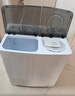 揚子中國揚子集團洗衣機半自動(dòng)大容量家用雙桶雙缸洗衣機18公斤脫水自潔雙筒 20.5公斤【洗13KG+脫7.5KG 】藍光洗護 雙桶 曬單實(shí)拍圖
