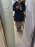 納維凱爾意大利小帆船女士中裝風(fēng)衣干練工裝外套2331543506 海軍藍 L  曬單實(shí)拍圖