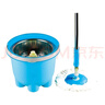 斯妮帝甩干單桶旋轉拖把桶【 不能清洗拖把】好神拖墩布【共4個(gè)拖把頭】 寶藍色桶*1桿*1盤(pán)*1頭*2 不銹鋼籃 曬單實(shí)拍圖