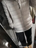 蕓蕁羽絨服女2025新款排骨短款輕薄年冬季加厚白鴨絨休閑運動(dòng)連帽外套 灰色 M 115-135斤 曬單實(shí)拍圖