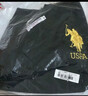 U.S. POLO ASSN.衛衣男秋季圓領(lǐng)潮流寬松長(cháng)袖T恤男士休閑上衣男裝 黑色 L  曬單實(shí)拍圖