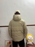 波司登（BOSIDENG）25新款羽絨服男短款90絨連帽休閑通勤百搭保暖厚外套B250245315 曠野卡其7F33 L 180/100A 體重約140-155斤 曬單實(shí)拍圖