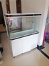 閩江寶來(lái)水族箱免換水生態(tài)造景屏風(fēng)客廳龍魚(yú)缸辦公室大型玻璃金魚(yú)缸 長(cháng)104寬37高139【缸+柜】 曬單實(shí)拍圖