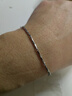 中國黃金（CHINA GOLD）S925銀手鏈男款簡(jiǎn)約百搭莫比烏斯手飾品情人節生日禮物送男友愛(ài)人 莫比烏斯手鏈-22cm 曬單實(shí)拍圖