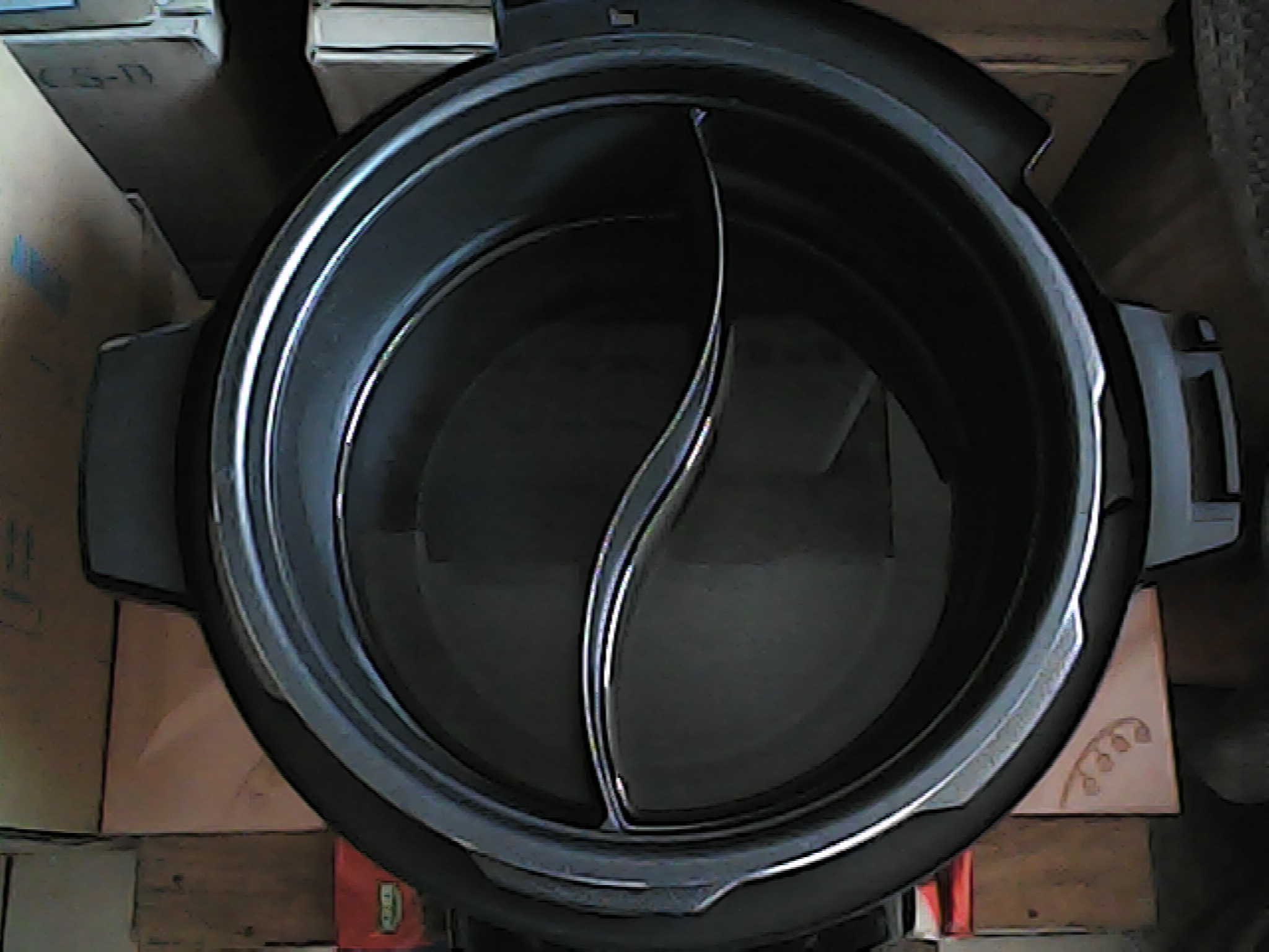 韓派電壓力鍋鴛鴦鍋家用多格電飯鍋高壓雙膽分格電飯煲兩格內膽大容量多功能5升不粘內膽鴛鴦膽 韓派紅【鴛鴦膽+黃晶膽+雙蓋】 5L 曬單實(shí)拍圖