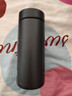 虎牌（TIGER）保溫保冷杯輕量便攜不銹鋼學(xué)生水杯MMZ-A35C-KG石墨黑色350ml 曬單實(shí)拍圖