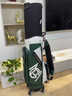 PGM高爾夫球包男士硬殼伸縮包萬(wàn)向四輪平推航空托運golf bag QB157-白綠 曬單實(shí)拍圖