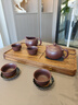 無(wú)印堂紫砂茶具套裝老紫泥高端茶壺蓋碗茶盤(pán)陶瓷家用客廳功夫輕奢禮品 紫砂【老紫泥-西施壺】19頭禮盒裝 曬單實(shí)拍圖
