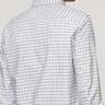 哈吉斯（HAZZYS）男裝小細格商務(wù)通勤長(cháng)袖襯衫ASCZK1ADK43 白色WT 185/104A52 曬單實(shí)拍圖