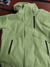 蕉內（Bananain）3系氧氣沖鋒衣男女士硬殼情侶款外套夾克秋冬季 草綠色XL 曬單實(shí)拍圖