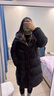 高梵【陳昊宇同款】黑金鵝絨服機能5.0六格25新款男女同款加厚羽絨服 黑色 M 曬單實(shí)拍圖