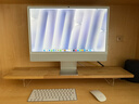 Apple/蘋(píng)果AI/iMac24英寸M4(10+10核)32G 1T銀色一體式電腦Z1K100031 曬單實(shí)拍圖