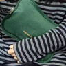 德國充電式熱水袋暖手寶暖寶寶被窩暖水袋敷肚子熱寶女防爆電暖寶 升級數顯墨綠【暖手熱水袋+充電器】進(jìn)口絲絨 水電分離 曬單實(shí)拍圖