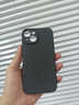 紐曼 適用蘋(píng)果14promax手機殼 iphone14/14pro保護套液態(tài)硅膠親膚鏡頭全包超薄防摔簡(jiǎn)約純色軟殼男女款 【石墨黑】鏡頭全包丨親膚手感 蘋(píng)果14【6.1英寸】 曬單實(shí)拍圖