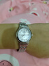 天王（TIAN WANG）手表女士  新年禮物鋼帶石英表白色LS3626S.D.S.S 曬單實(shí)拍圖