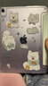 崇尚美適用ipadair7保護套11英寸2025款ipad11(A16)保護殼帶筆槽2024Pro磁吸休眠Y型ipad平板電腦硬殼 【薩摩小狗Y】Y折帶筆槽 air4/air5/air6/air7 曬單實(shí)拍圖