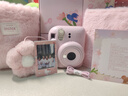 富士（FUJIFILM）拍立得富士mini12 mini12照相機一次成像相紙 一拍即得 旅游相機 mini12淺櫻粉（禮盒版）含10張 官方標配（不含相紙） 曬單實(shí)拍圖