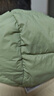 鴨鴨兒童羽絨服男女童2025冬輕薄款時(shí)尚面包保暖寶寶外套 抹茶綠120 曬單實(shí)拍圖