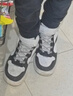 安踏兒童運動(dòng)鞋男大童25秋冬休閑鞋小白鞋高幫板鞋A12548001 曬單實(shí)拍圖