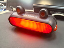 洛克兄弟自行車(chē)尾燈山地公路車(chē)夜騎安全警示燈騎行裝備配件 紅色/智能款 曬單實(shí)拍圖