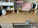龍承匠人兒童學(xué)習桌椅套裝實(shí)木可升降寫(xiě)字桌子高中小學(xué)生6-18歲書(shū)桌課桌椅 1.2米實(shí)木+光譜大路燈+追背椅咖 贈學(xué)習大禮包 曬單實(shí)拍圖