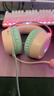 ONIKUMA電腦耳機頭戴式有線(xiàn)電競游戲耳機帶麥克風(fēng)貓耳朵男女生主播吃雞降噪耳麥發(fā)光臺式機筆記本通用耳機 可愛(ài)粉貓耳版（RGB發(fā)光頭梁） 曬單實(shí)拍圖