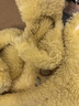 MIKI PAD狗狗衣服可牽引四腳衣泰迪比熊小型犬秋冬季保暖寵物服飾 黃色M 曬單實(shí)拍圖