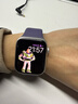 Apple/蘋(píng)果 Watch S11 智能手表GPS款46毫米銀色鋁金屬表殼霧紫色運動(dòng)型表帶S/M MEVW4CH/B 曬單實(shí)拍圖