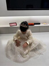 G.duck女童連衣裙秋冬兒童蓬蓬紗裙公主裙女孩花童婚禮生日鋼琴演出禮服 香檳色加絨【公主裙+模特同 120 cm 曬單實(shí)拍圖