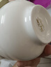 斯凱綈（Sky Top）面碗骨瓷大湯碗泡面碗沙拉碗陶瓷家用純白餐具套裝7英寸2件 曬單實(shí)拍圖