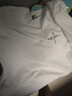 回力保暖衣服男士加絨打底衫內穿薄款秋冬男式百搭貼身舒適長(cháng)袖男t恤 【保暖德絨】白色(自由筆尖) L 175(舒適柔軟親膚) 曬單實(shí)拍圖
