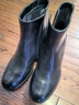 愛(ài)步（ECCO）靴子女 女鞋冬季牛皮短靴粗跟保暖女靴 雕塑222413 HL 黑色22241301001 37 （尺碼偏小，建議拍大一碼） 曬單實(shí)拍圖