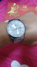 上海（SHANGHAI）情侶手表一對 “御馳山河”自動(dòng)機械表夜光防水雙歷對表禮物3113 冰川白盤(pán)鋼帶 對表 曬單實(shí)拍圖