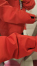 駱駝（CAMEL）沖鋒衣男三合一抓絨防水保暖黃色戶(hù)外登山?jīng)_鋒衣外套女 734CAEO615，落霞紅 ，中性 S 曬單實(shí)拍圖