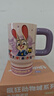 旺佰福瘋狂動(dòng)物城陶瓷馬克杯女生高顏值吸管水杯大容量帶蓋杯子生日禮物 朱迪920ml 曬單實(shí)拍圖