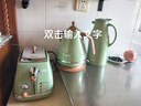 德龍（Delonghi）電熱水壺家用燒水壺泡茶304不銹鋼KBOV2001+多功能烤面包機吐司機家用早餐機多士爐CTO2003 兩件套 1.7L 電水壺（橄欖綠）+多士爐（橄欖綠） 曬單實(shí)拍圖
