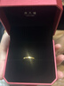 周大福 四葉草素圈黃金戒指女(工費160)12號約1.2g EOF1296 曬單實(shí)拍圖