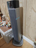 美的（Midea）【冷暖兩用】家用取暖器無(wú)葉塔扇落地小空調小型風(fēng)扇移動(dòng)電風(fēng)扇浴室電暖器節能全屋辦公室神器 塔式【黑色 不帶水箱  】 語(yǔ)音智控  四季款 曬單實(shí)拍圖