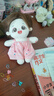 脘錸小暈20cm棉花娃娃現貨有骨架毛絨公仔送女生兒童孩子生日禮物 栗粒 無(wú)骨裸娃【送隨機裙子1件+梳妝四 曬單實(shí)拍圖