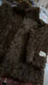 ELEVEN SLEEP冬季毛茸茸外套女韓系立領(lǐng)高級感皮毛一體麂皮絨皮草 棕色 M 曬單實(shí)拍圖