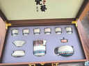 不拙敦煌文創(chuàng  )汝窯茶具套裝輕奢高檔辦公室婦女節宮廷藻井圖西施壺9入 曬單實(shí)拍圖