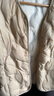 茵曼輕薄簡(jiǎn)約無(wú)領(lǐng)短款羽絨馬甲冬女裝內搭外穿外套上衣 淺卡其 M 曬單實(shí)拍圖