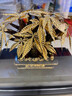 鉑悅璽熙金箔發(fā)財(cái)樹辦公室桌面擺件客廳裝飾品送朋友客戶公司店鋪開業(yè)禮品 發(fā)財(cái)樹 曬單實(shí)拍圖