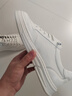 百麗時(shí)尚百搭小白鞋男鞋2025新款厚底一腳蹬休閑板鞋A1920AM5 白色 42 曬單實(shí)拍圖