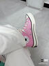 匡威（Converse）官方 1970S男女高幫帆布鞋薔薇粉多巴胺粉色A03795C A03795C 35 曬單實(shí)拍圖