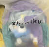 SHUKIKU樂(lè )兜兜兒童公仔雙肩包幼兒園書(shū)包小學(xué)生防潑水背包 海鹽茄紫M 曬單實(shí)拍圖