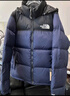 北面【斷碼清貨JD物流】TNF北面美版1996羽絨服女款700蓬 NF0A3XEO女款-92A-海軍藍/黑色 L 曬單實(shí)拍圖