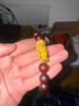 中鑫珠寶文玩潮金黃金小葉紫檀貔貅手串男女款手鏈3D硬金工藝足金首飾 曬單實(shí)拍圖