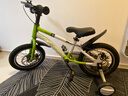 361°兒童自行車(chē)3-6-8-10-12歲男女小孩學(xué)生單車(chē)雙剎車(chē)腳踏輔助輪禮物 T1輻條輪【探險綠】高碳鋼車(chē)架/雙碟剎 14寸（身高約95-115cm） 曬單實(shí)拍圖